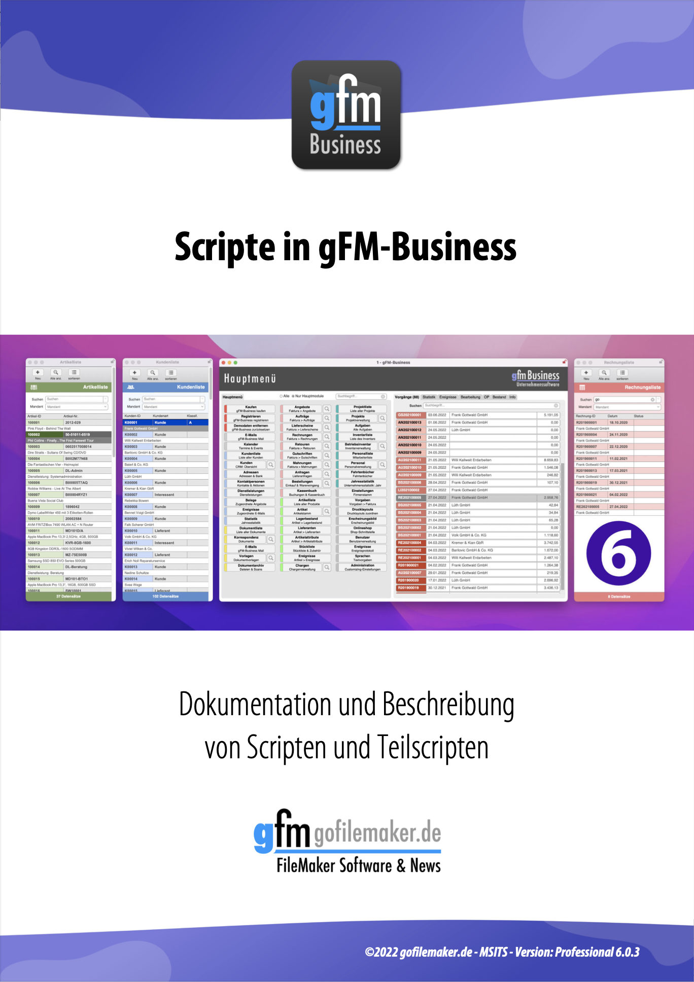Dokumentation zu Scripten und Teilscripten
